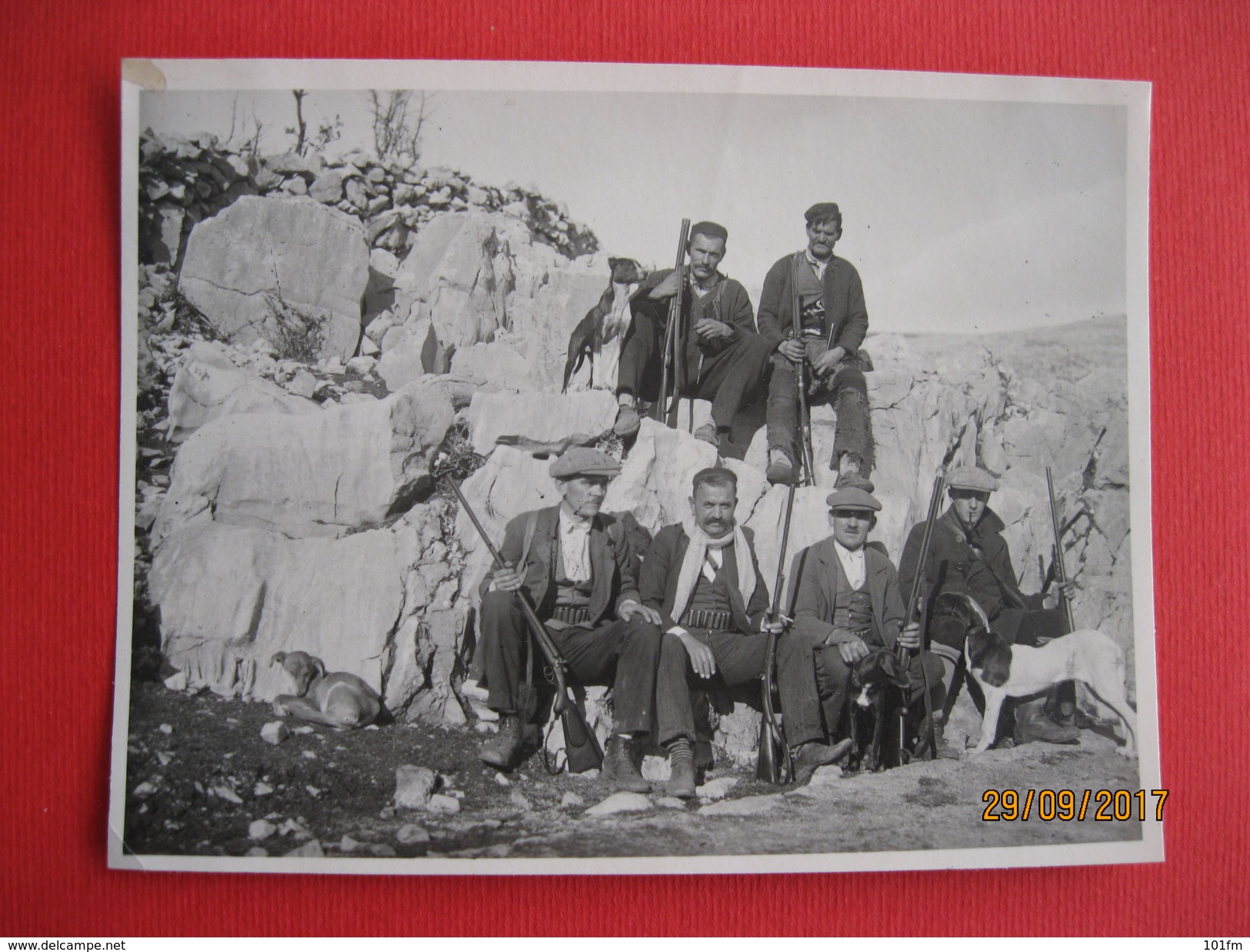 Croatia - Dalmacija Lovci Ca.1930 - Original Photo - Kroatien