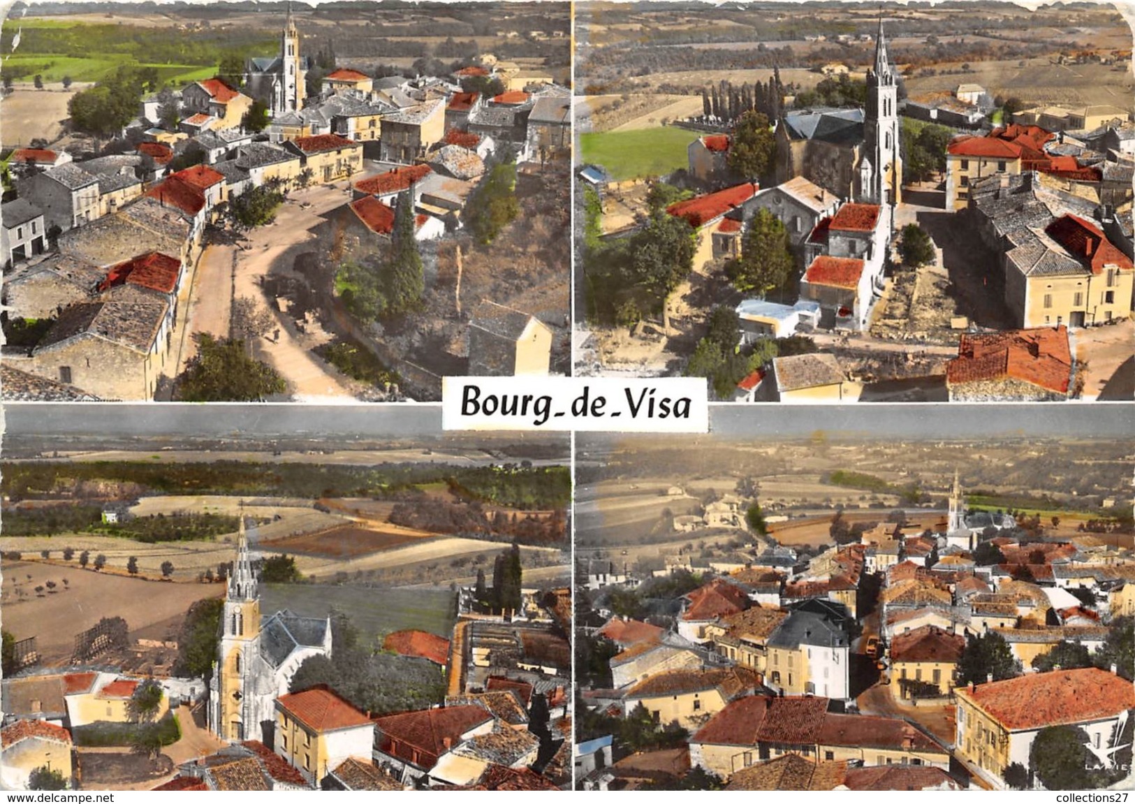 82-BOURG-DE-VISA - MULTIVUES - Bourg De Visa
