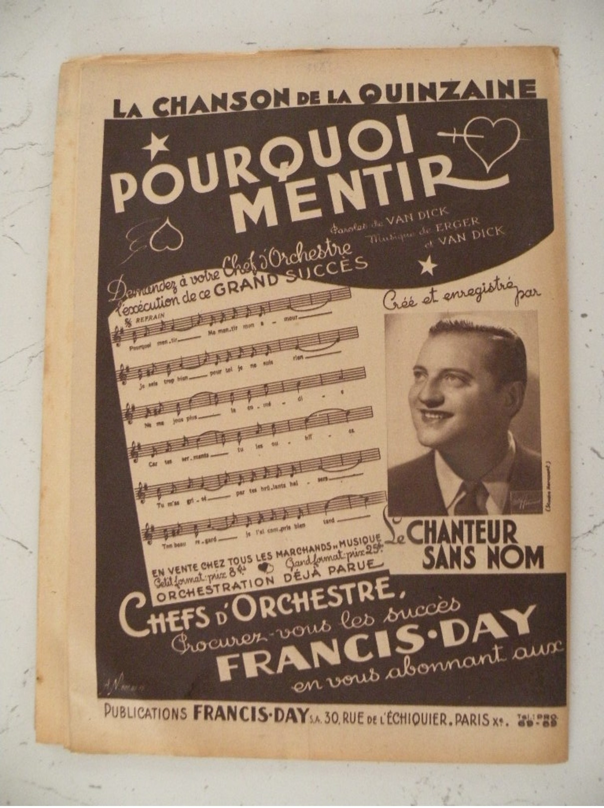 La Semaine Radiophonique N°35 > 1.9.1948 > José Lucchesi > France & étranger 18 Pages - Storia