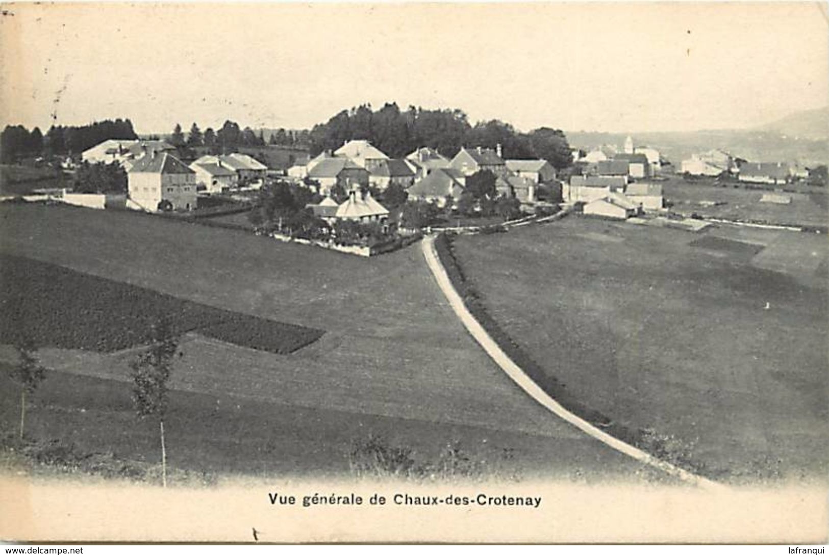 -ref V447- Suisse - Vue Generale De Chaux Des Crotenay   -carte Bon Etat - - La Chaux