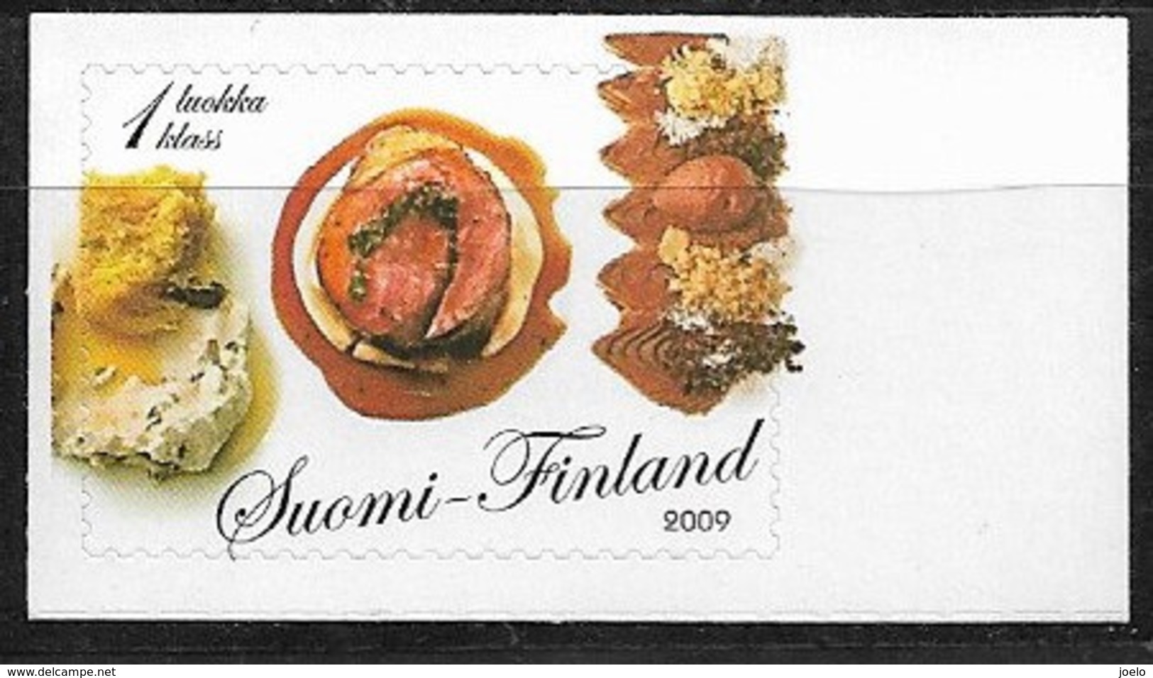 FINLAND 2009 EASTER FOOD SELF ADHESIVE  MNH - Unused Stamps