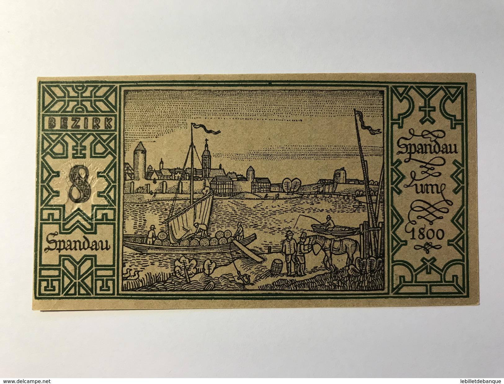 Allemagne Notgeld Berlin 50 Pfennig - Collections