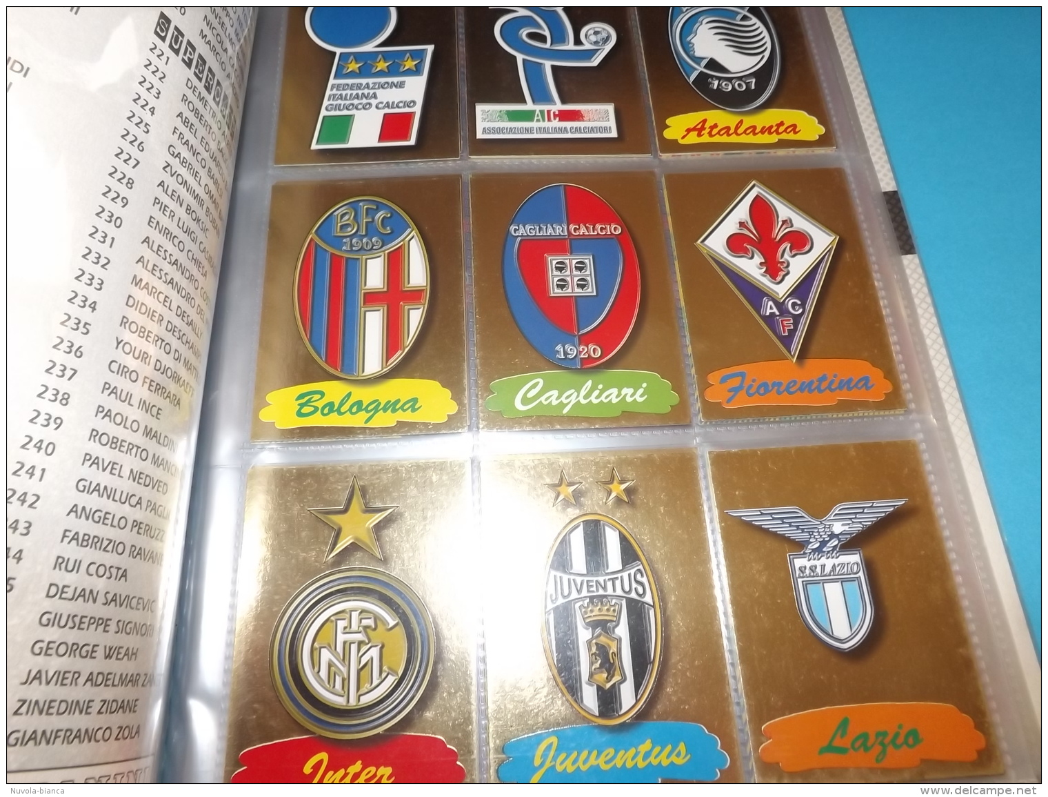 Calcio 97 Cards SERIE 2 Album Completo Di Tutte Le Cards Calciatori Panini - Italian Edition