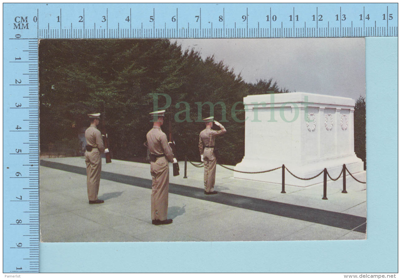 CPM Tomb Of The Unknown Soldier Arlington National Cemetery Virginia - Postcard Carte Postale - Monuments Aux Morts