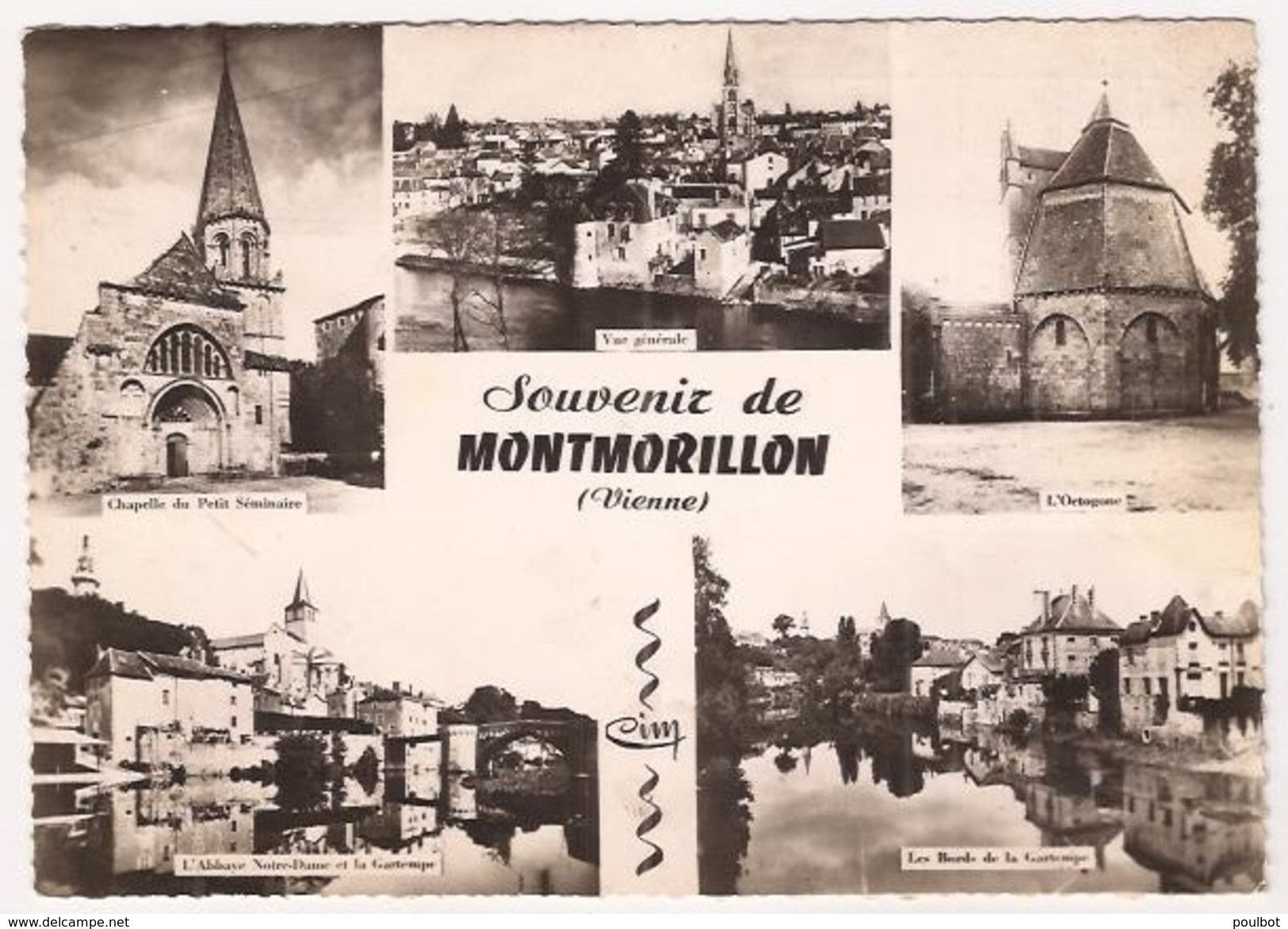 86 - Montmorillon Souvenir Multivue - Montmorillon