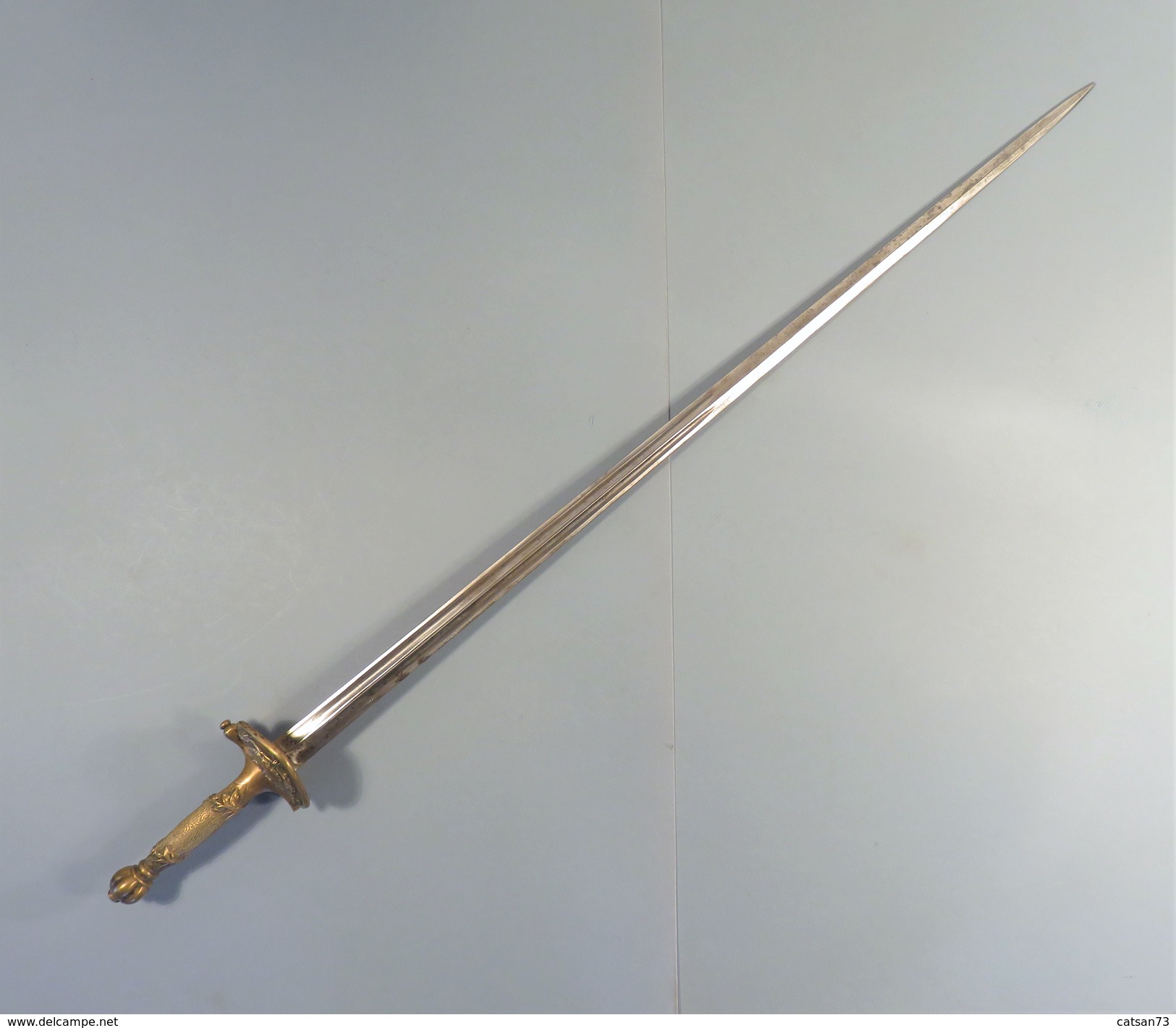 EPEE DE SERGENT DE VILLE DE PARIS NEF BATEAU GARDE NATIONALE VERS 1830 - Armes Blanches