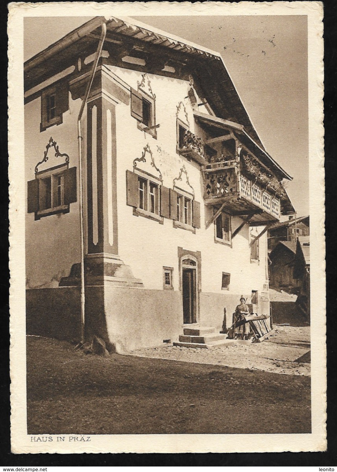PRÄZ GR Thusis Cazis Haus In Präz 1931 - Cazis