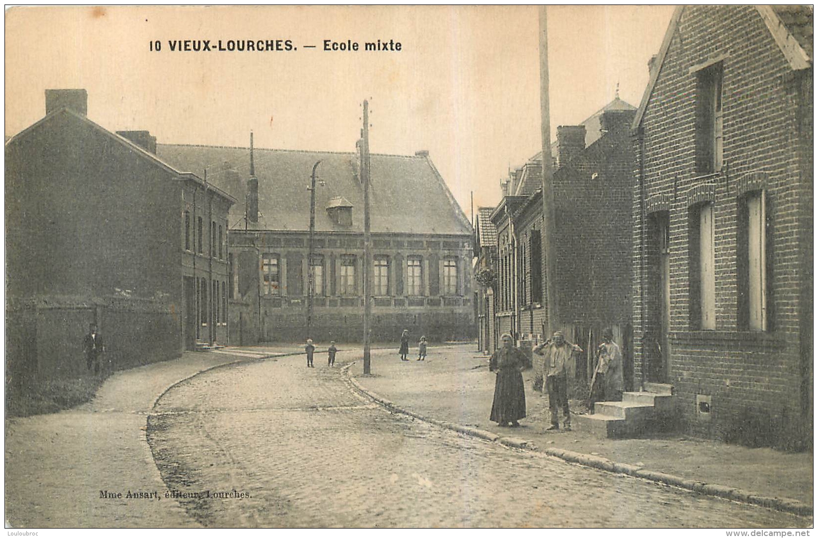 VIEUX LOURCHES ECOLE MIXTE - Autres & Non Classés