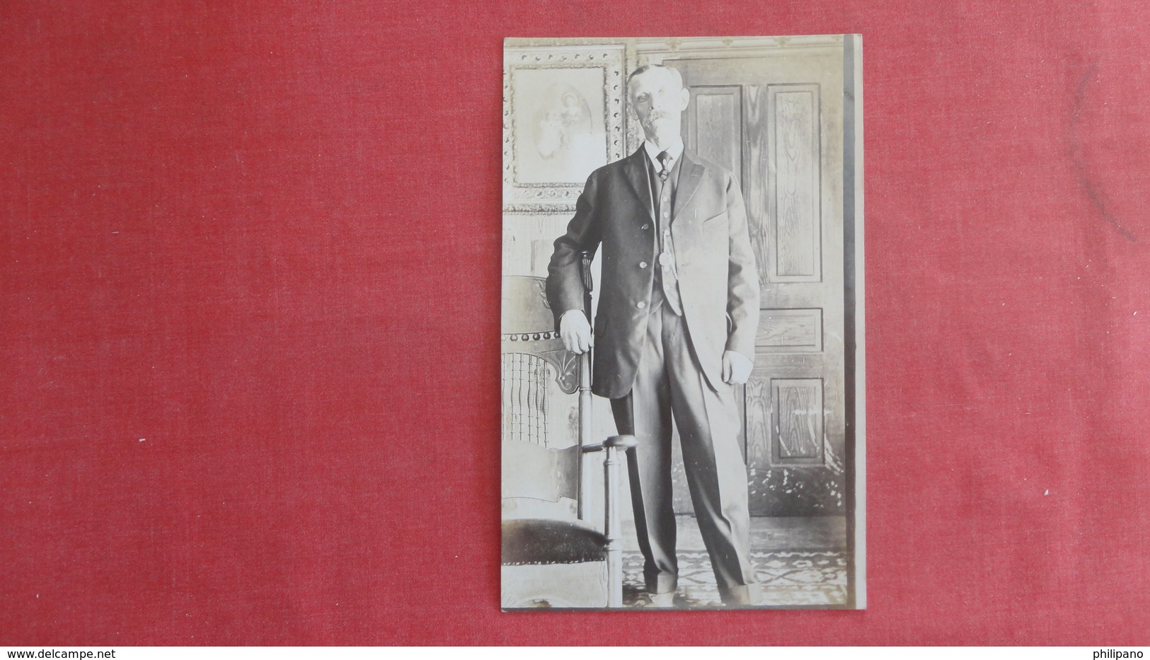 RPPC  Well Dressed Man Ref 2704 - Fashion