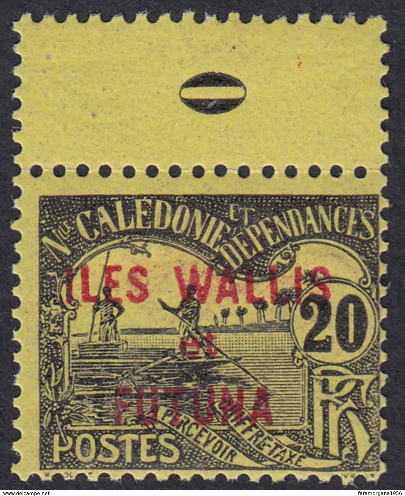 FRANCE NOUVELLE CALEDONIE ILES WALLIS ET FUTUNA -  1902 - Yvert Taxe 4  Neuf MNH Millésime (num. 0) - Timbres-taxe