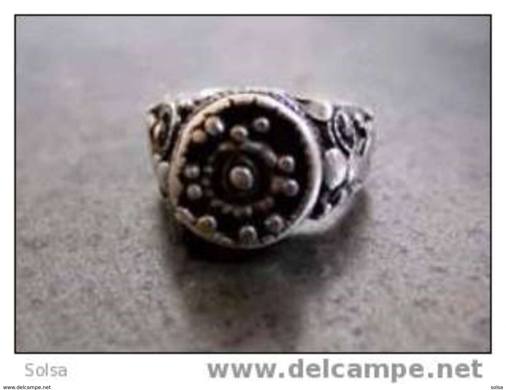 Bague Bédouine Début XIXème / Beginning Of The XIXth Century Bedouin Silver Ring - Ring