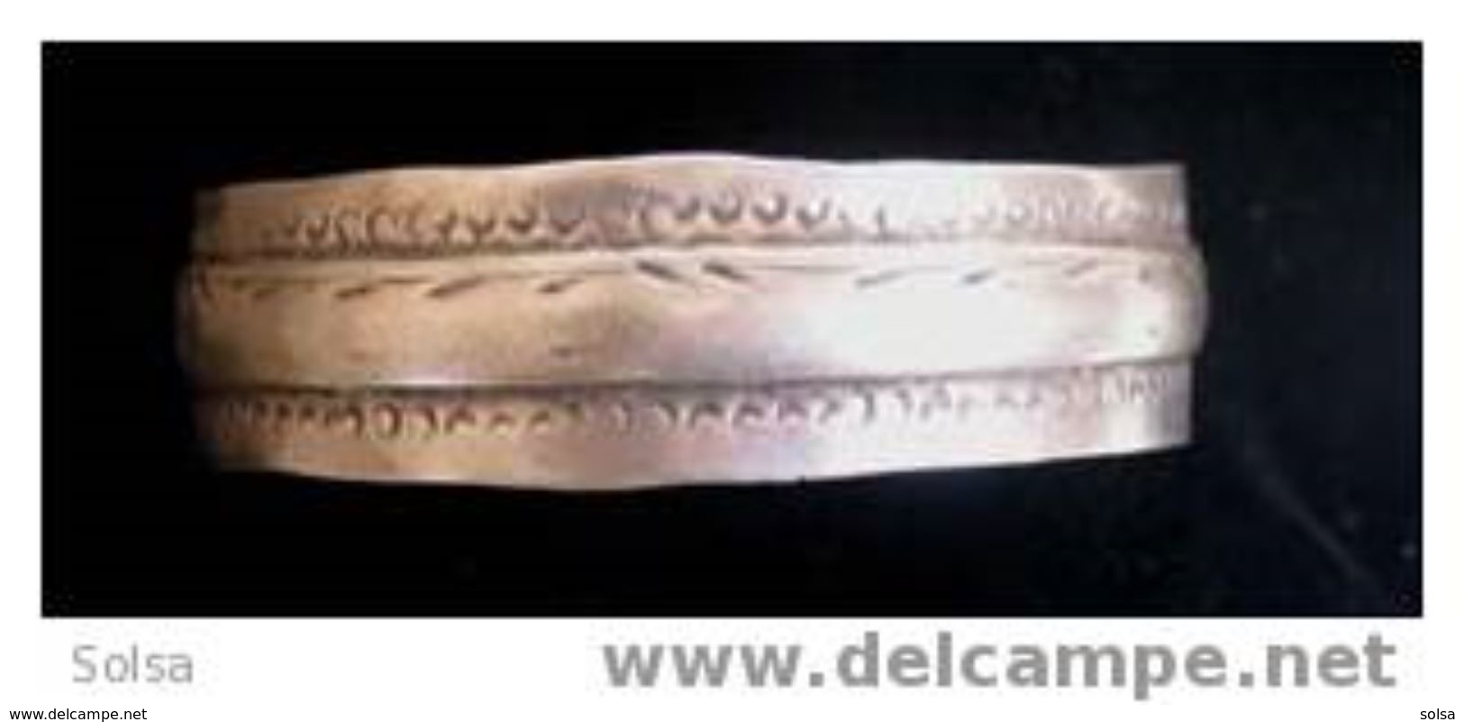 Bracelet D'homme Ancien Egypte / Old Silver Bracelet Egypt - Pulseras