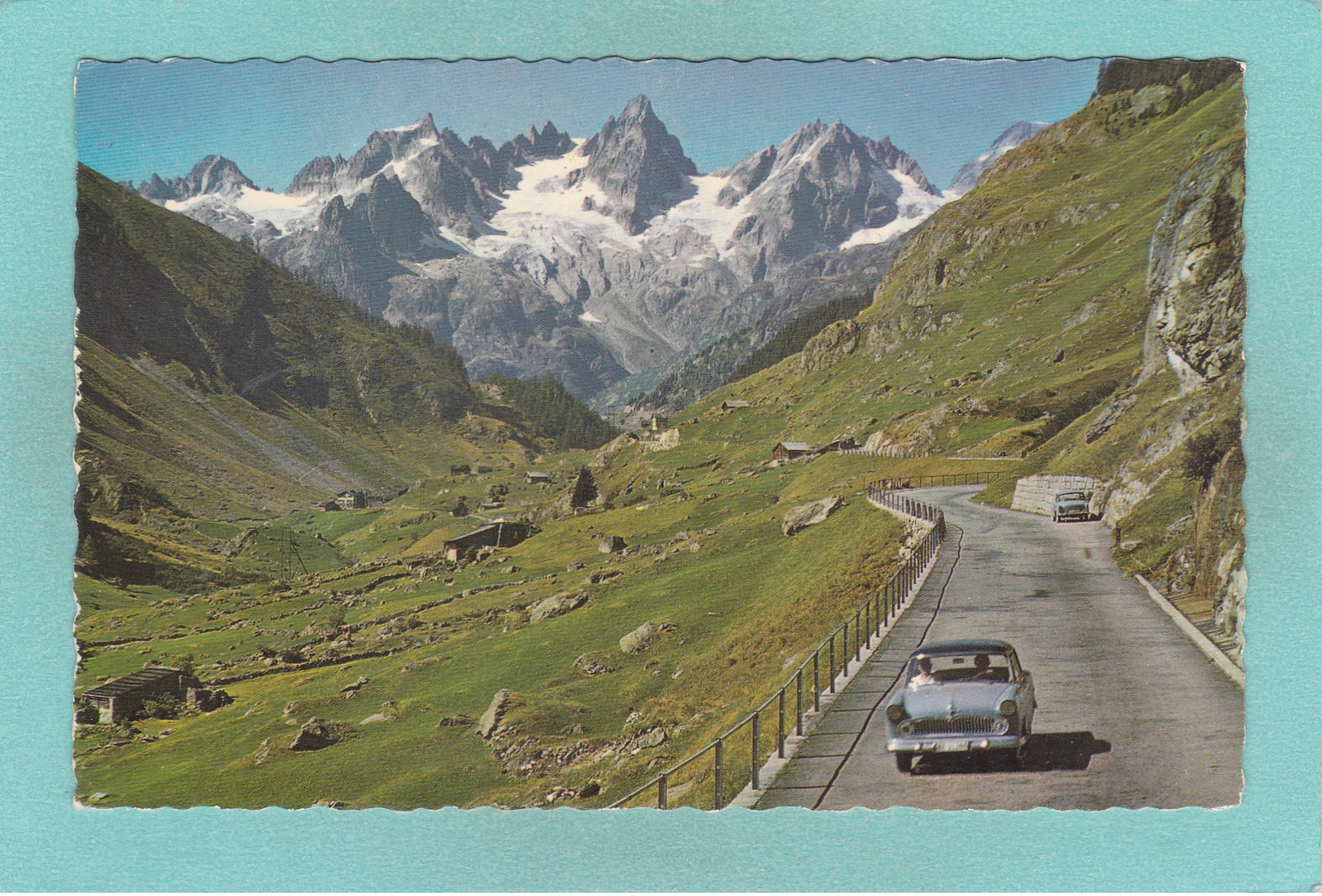 Old Postcard Of Sustenstrasse Mit Fünffingerstöcke, Switzerland,,K39. - Other & Unclassified