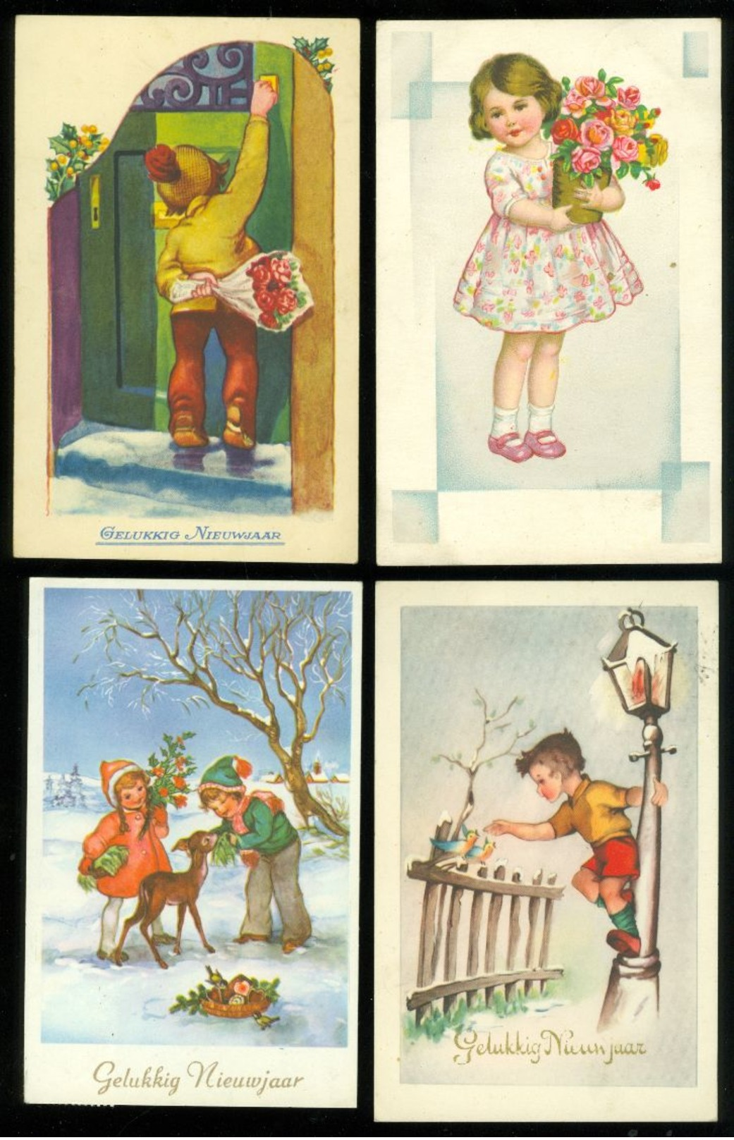 Beau Lot De 60 Cartes Postales De Fantaisie   Mooi Lot 60 Postkaarten Van Fantasie -  60 Scans - 5 - 99 Cartes