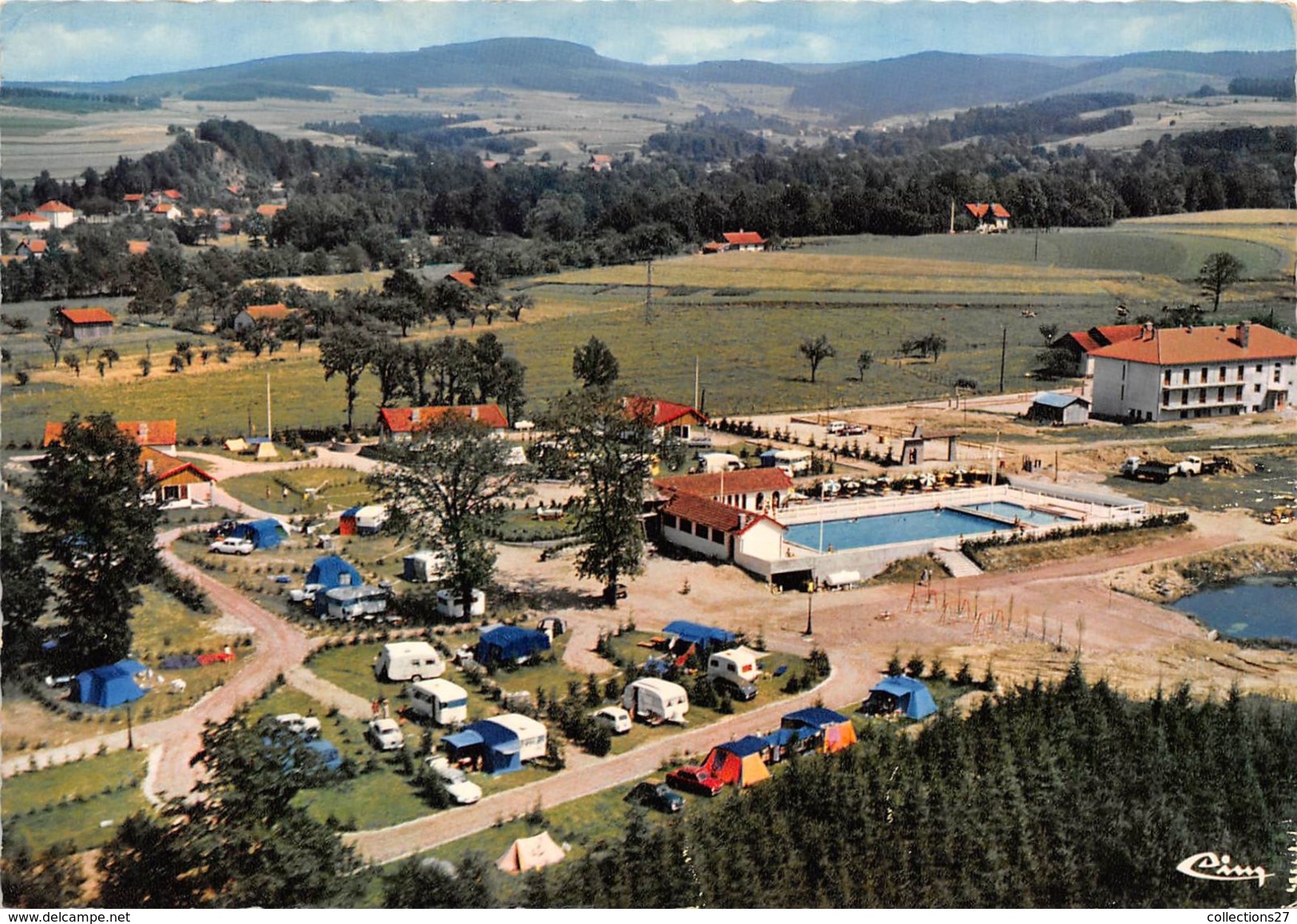 88-CORCIEUX-DOMAINE DES BANS -  CAMPING , PISCINE , GITES TOURISTIQUE - Corcieux