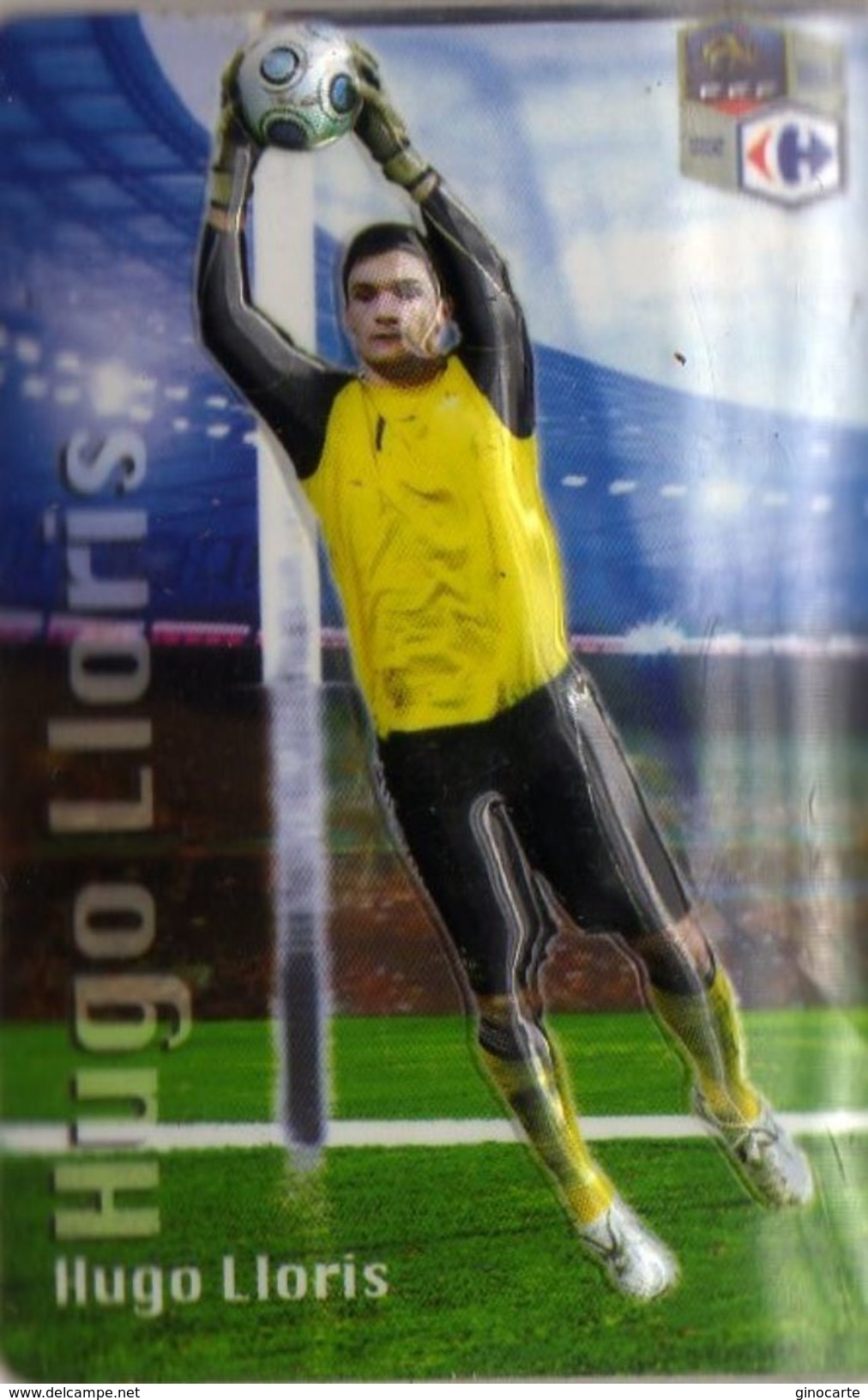 Magnet Magnets Football Carrefour Equipe France En Relief Hugo Lloris - Sport