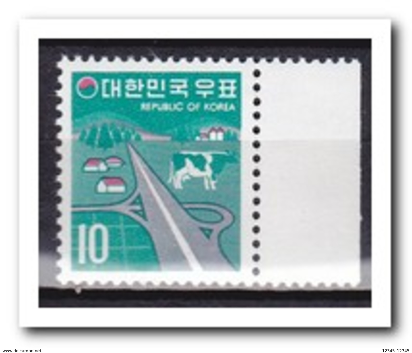 Zuid Korea 1973, Postfris MNH, Quick Road Construction - Korea (Zuid)