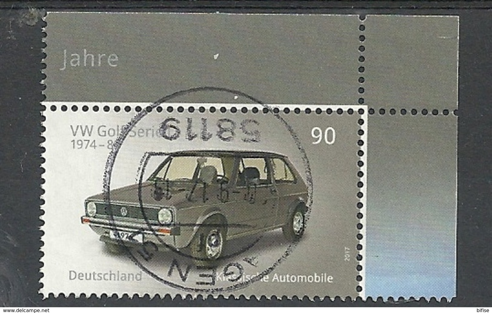 ALEMANIA 2017 - VW Golf - Used Stamps