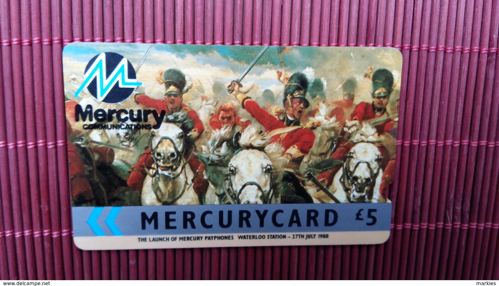 Phonecard Mercuy (Mint,Neuve) Rare - Otros & Sin Clasificación