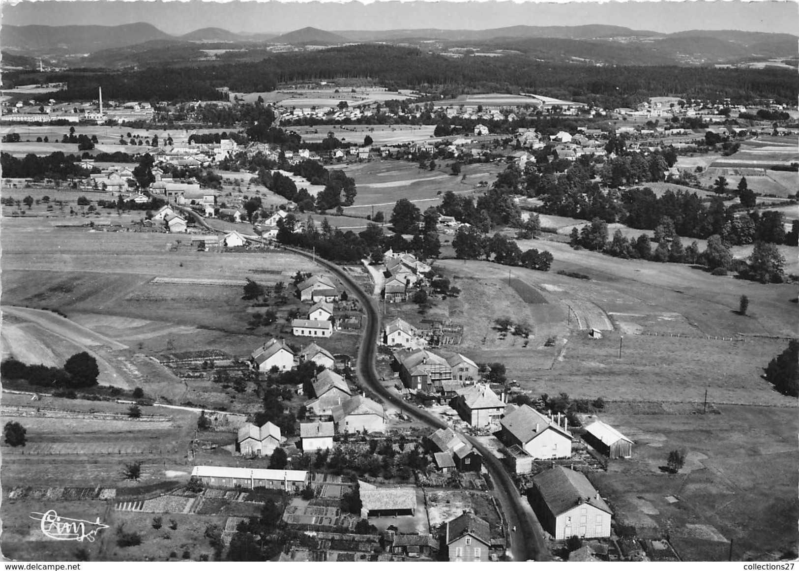 88-ETIVAL-CLAIREFONTAINE-  VUE PANORAMIQUE AERIENNE - Etival Clairefontaine