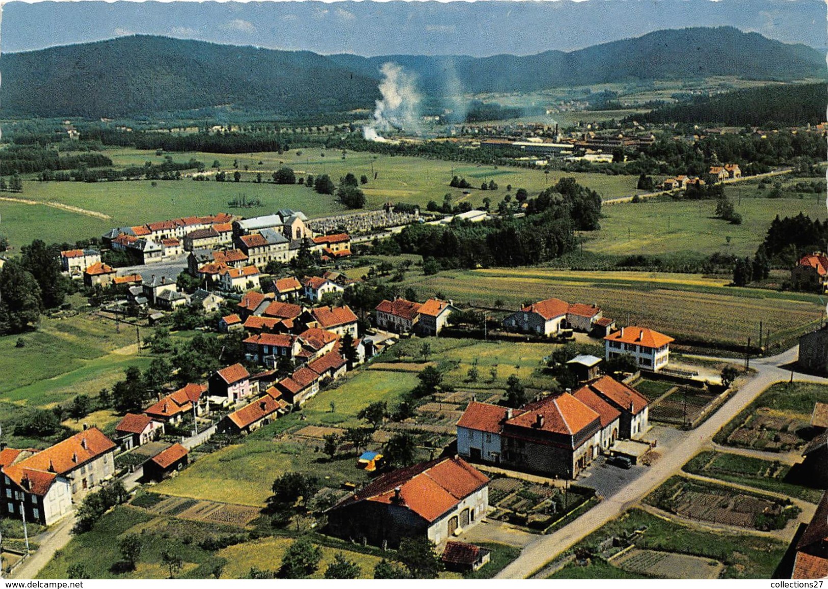 88-ETIVAL-CLAIREFONTAINE- VUE AERIENNE - Etival Clairefontaine