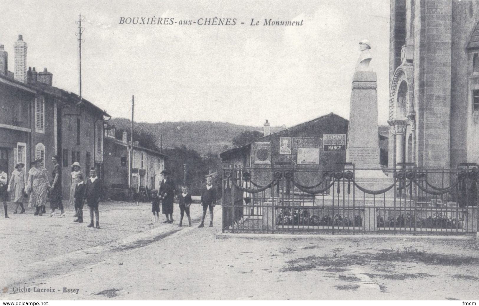 Bouxières-aux-Chênes, ensemble de 17 fac-similés édités en 1993