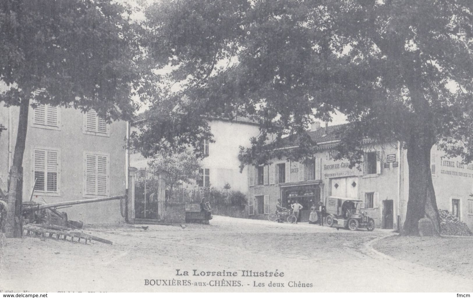 Bouxières-aux-Chênes, ensemble de 17 fac-similés édités en 1993