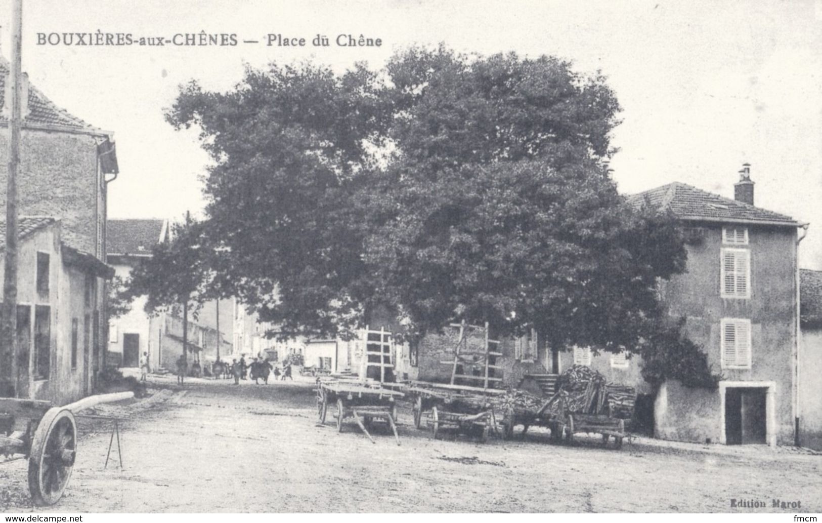 Bouxières-aux-Chênes, ensemble de 17 fac-similés édités en 1993