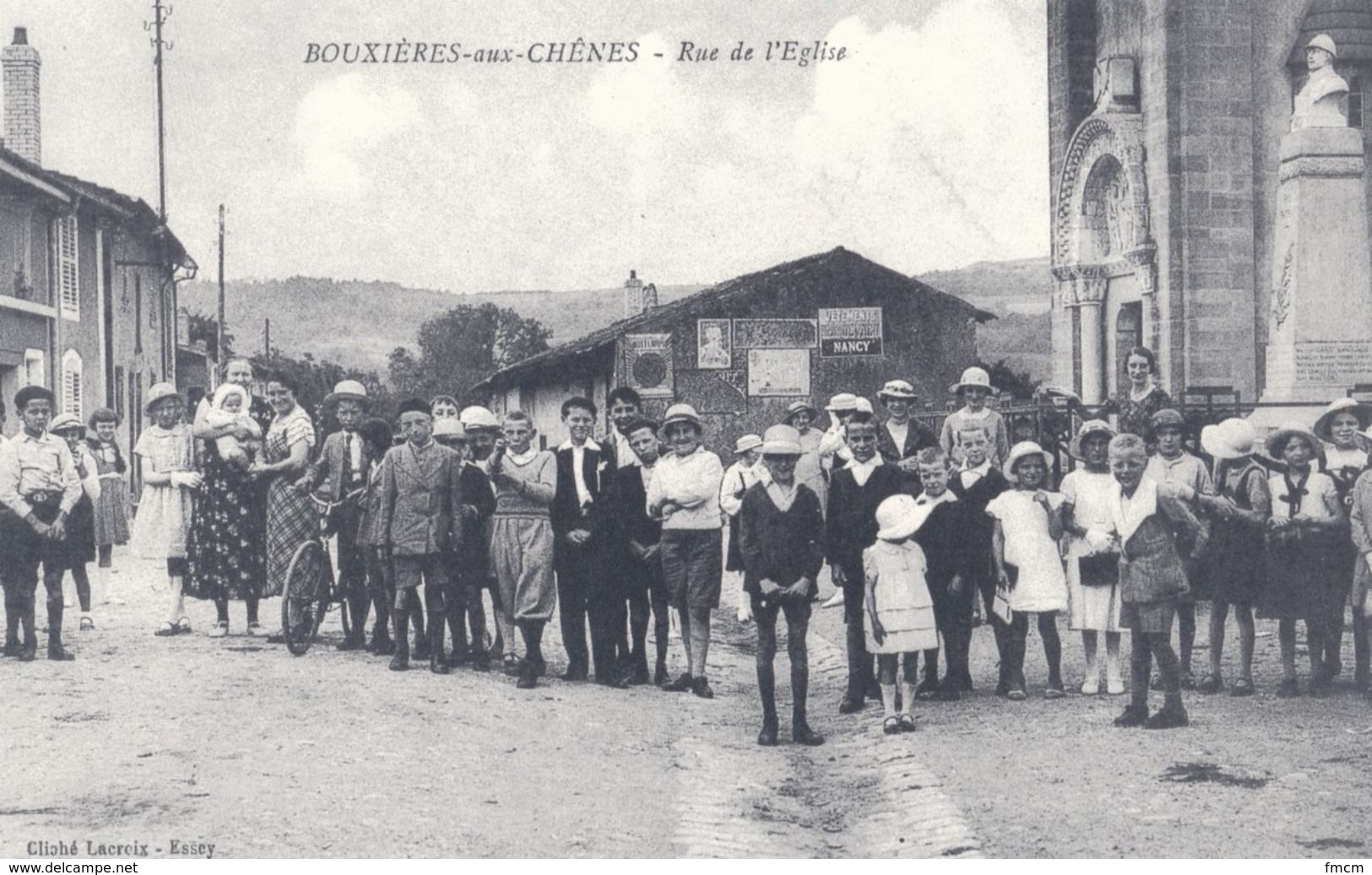 Bouxières-aux-Chênes, ensemble de 17 fac-similés édités en 1993