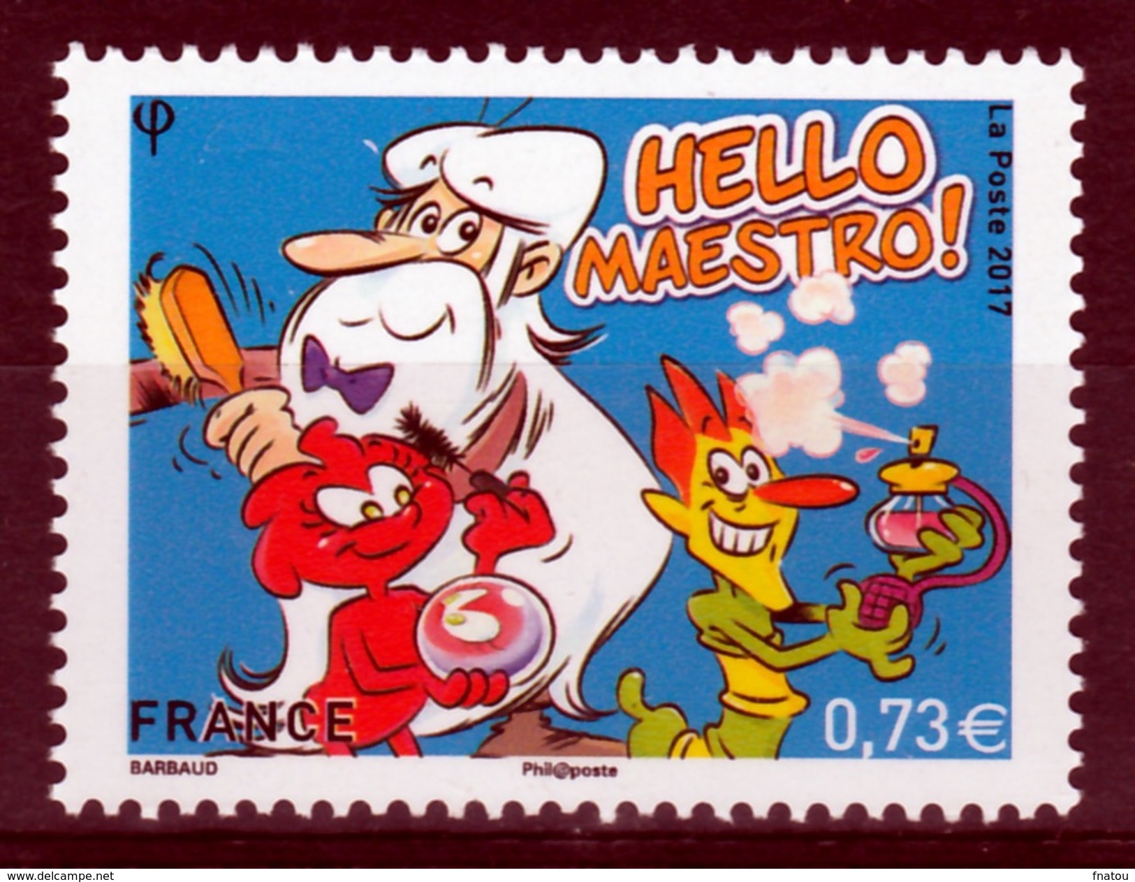 France, Hello Maestro, "Once Upon A Time... Man", 2017, MNH VF - Unused Stamps