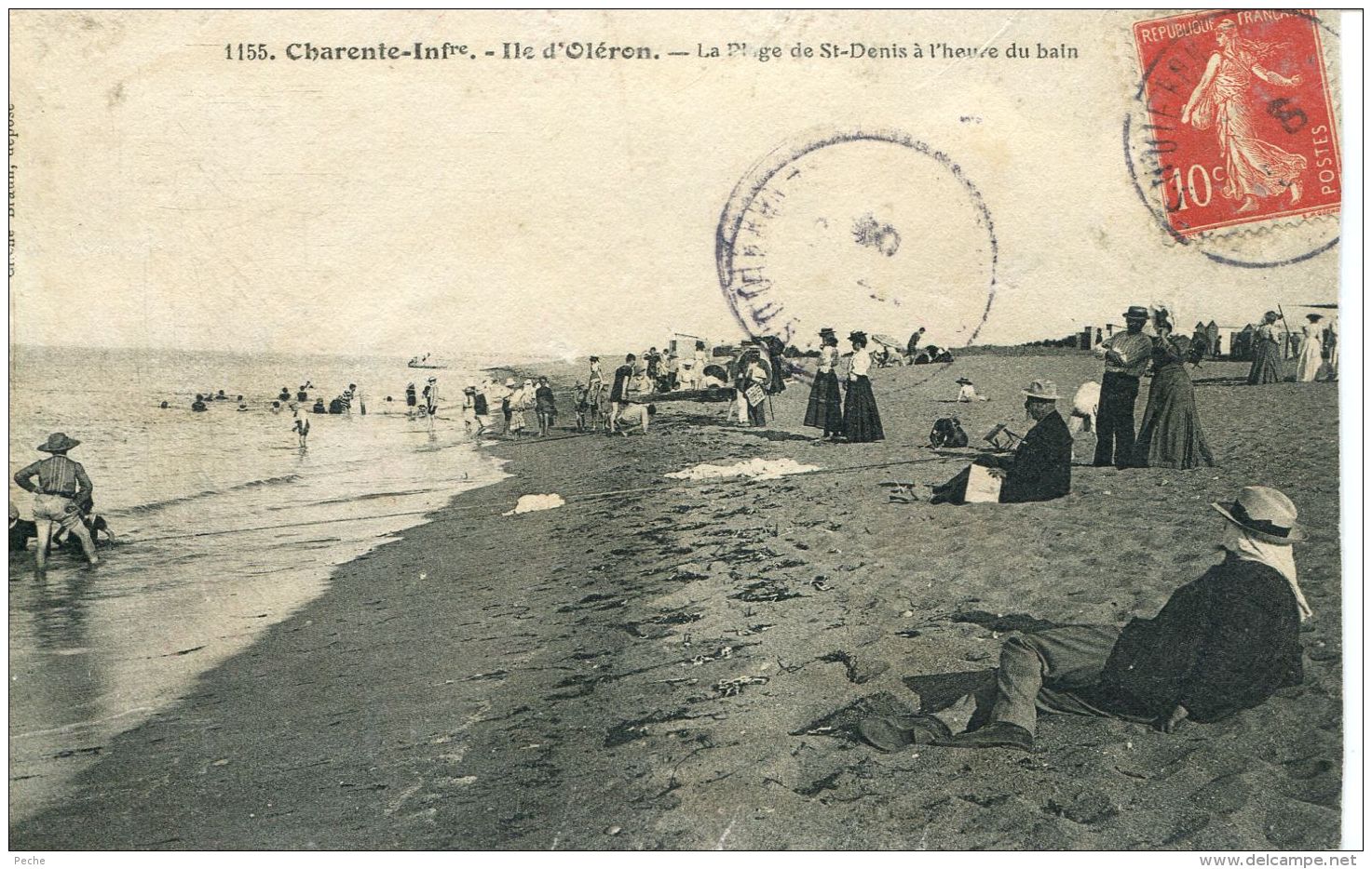 N°56053 -cpa île D'Oléron -la Plage De St Denis- - Ile D'Oléron