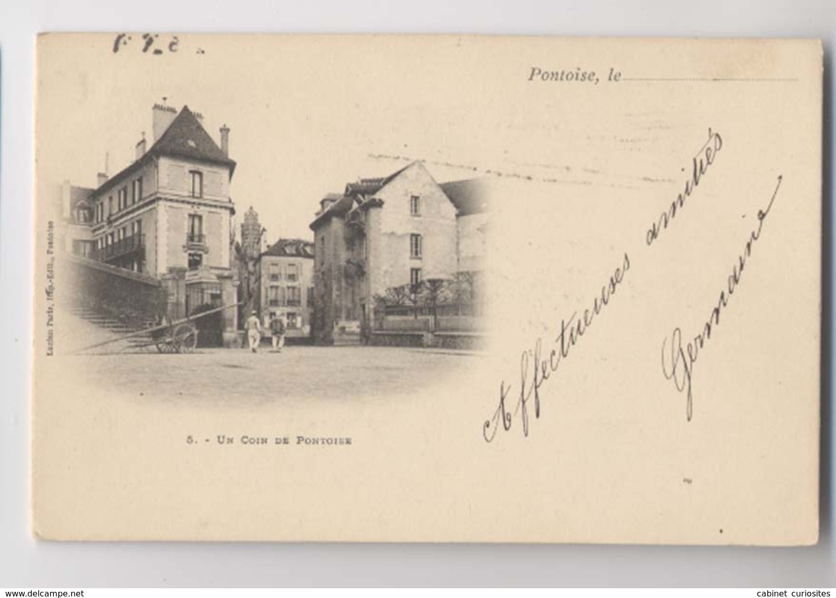 Un Coin De PONTOISE - 1901 - Animée - Pontoise
