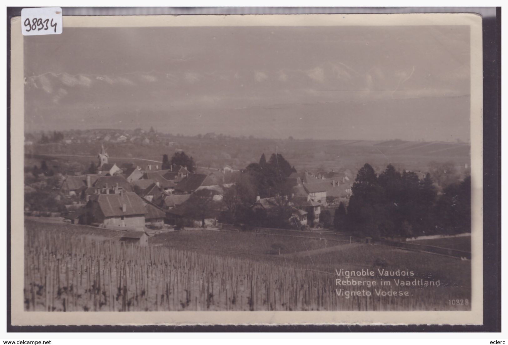 VIGNOBLE VAUDOIS - TB - Le Vaud