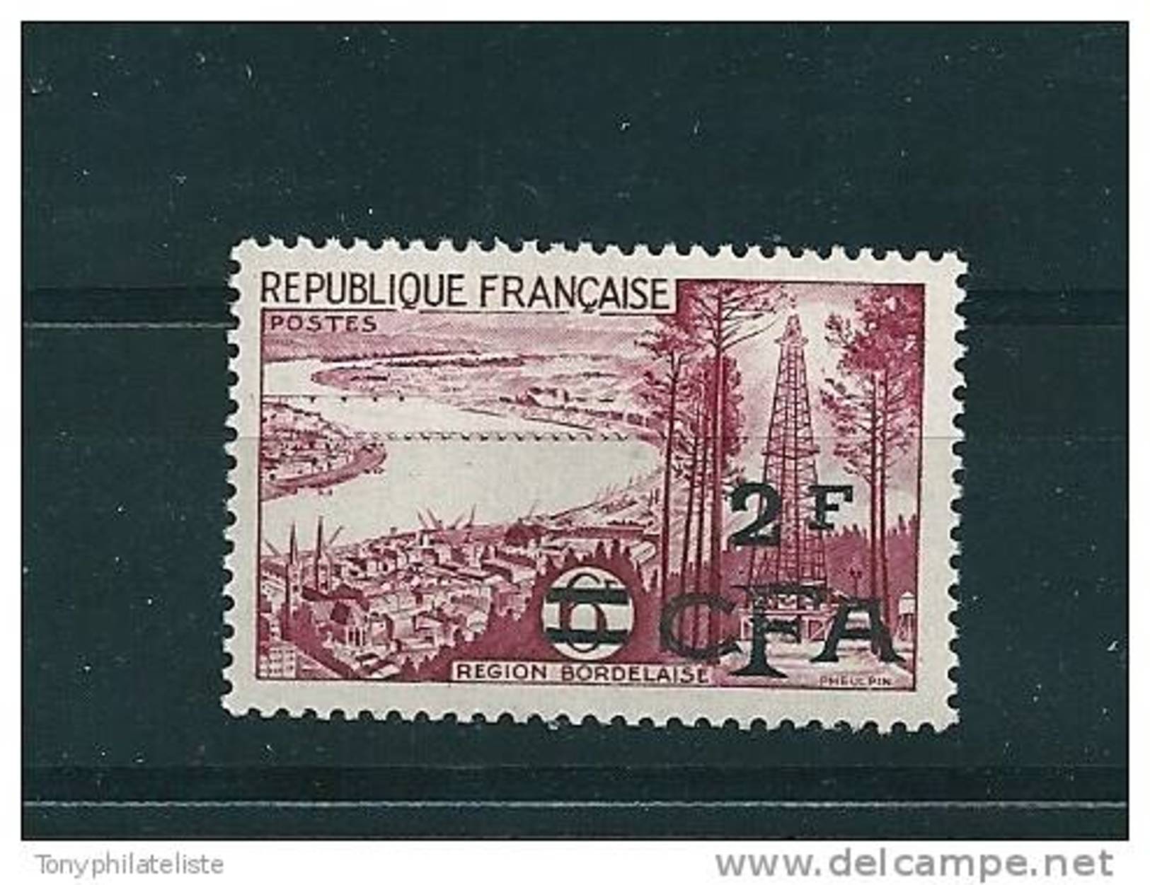 Timbre De Réunion De 1955/56   N°321  Neuf ** Sans Charnière - Neufs