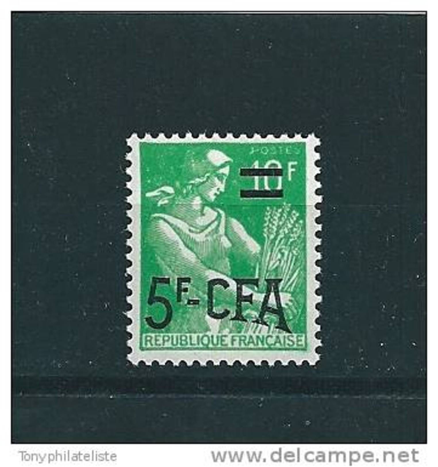 Timbre De Réunion De 1957/59  N°333A  Neuf  ** - Oblitérés