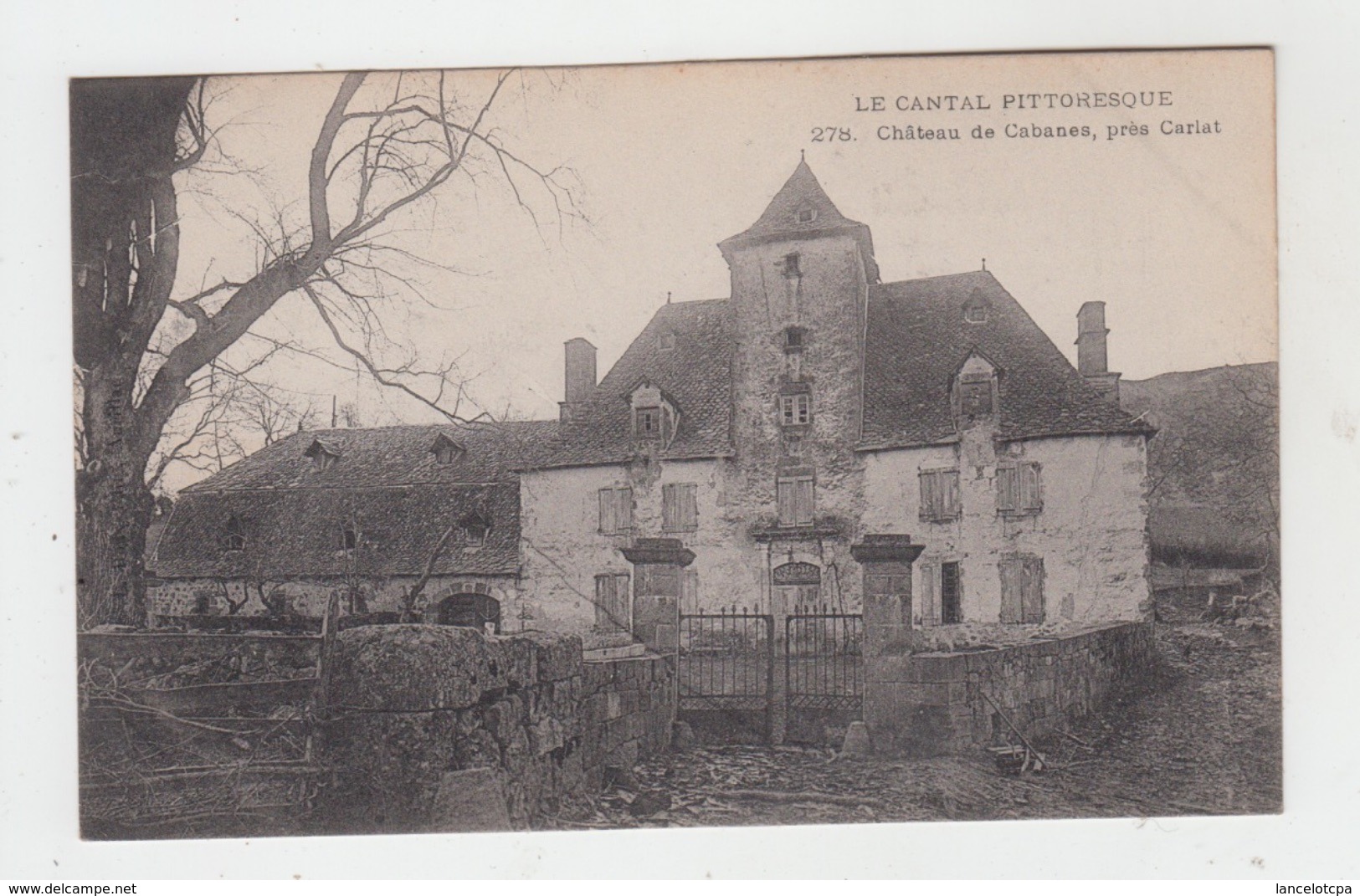 15 - ENVIRONS CARLAT / CHATEAU DE CABANES - Carlat