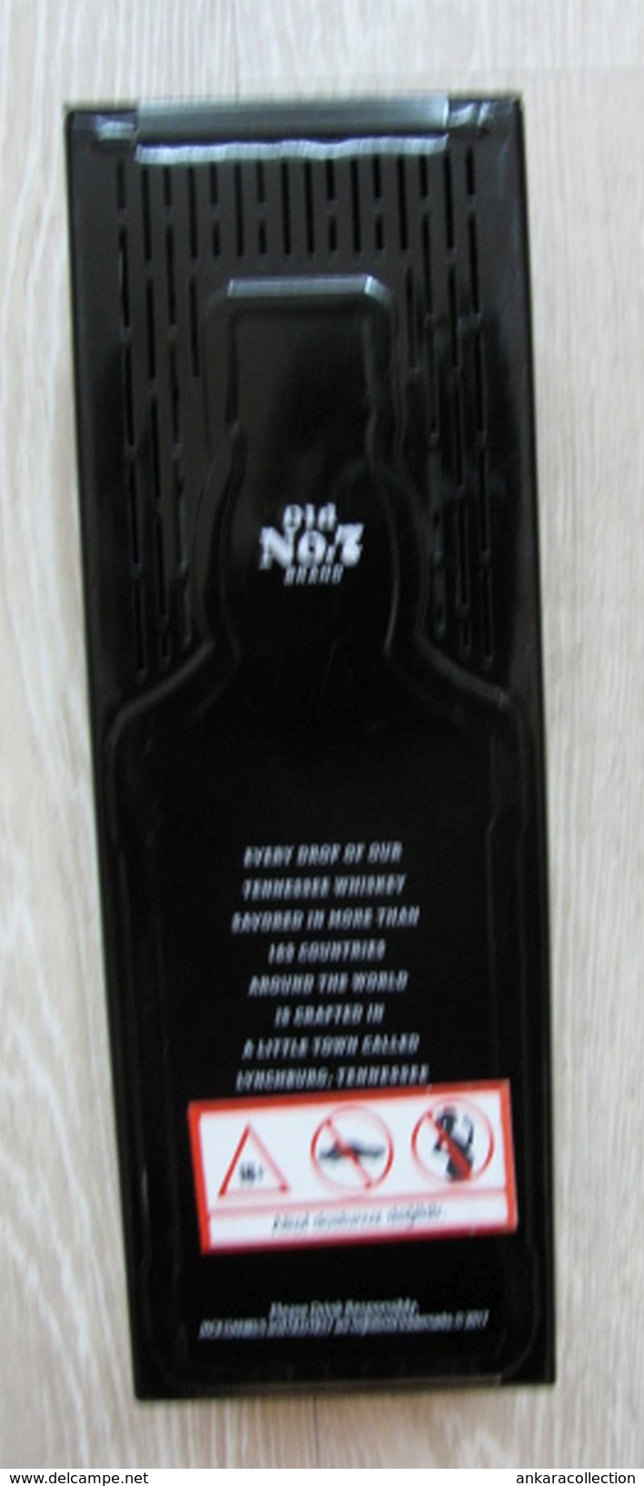 AC - JACK DANIEL'S OLD No#7 TENNESSEE WHISKEY 70 Cc EMPTY TIN BOX BLIK FROM TURKEY - Cannettes