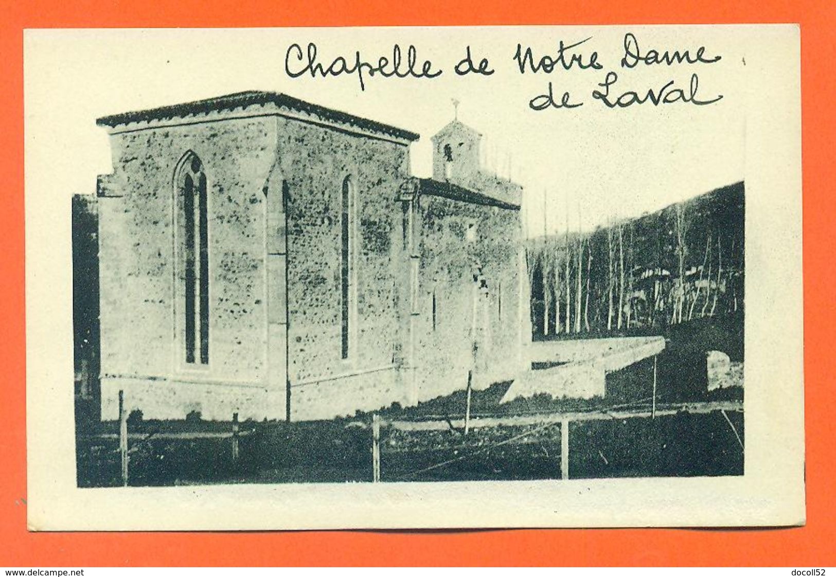 CPA 42 Saint Germain Laval " Chapelle De Notre Dame De Laval " LJCP 46 - Saint Germain Laval