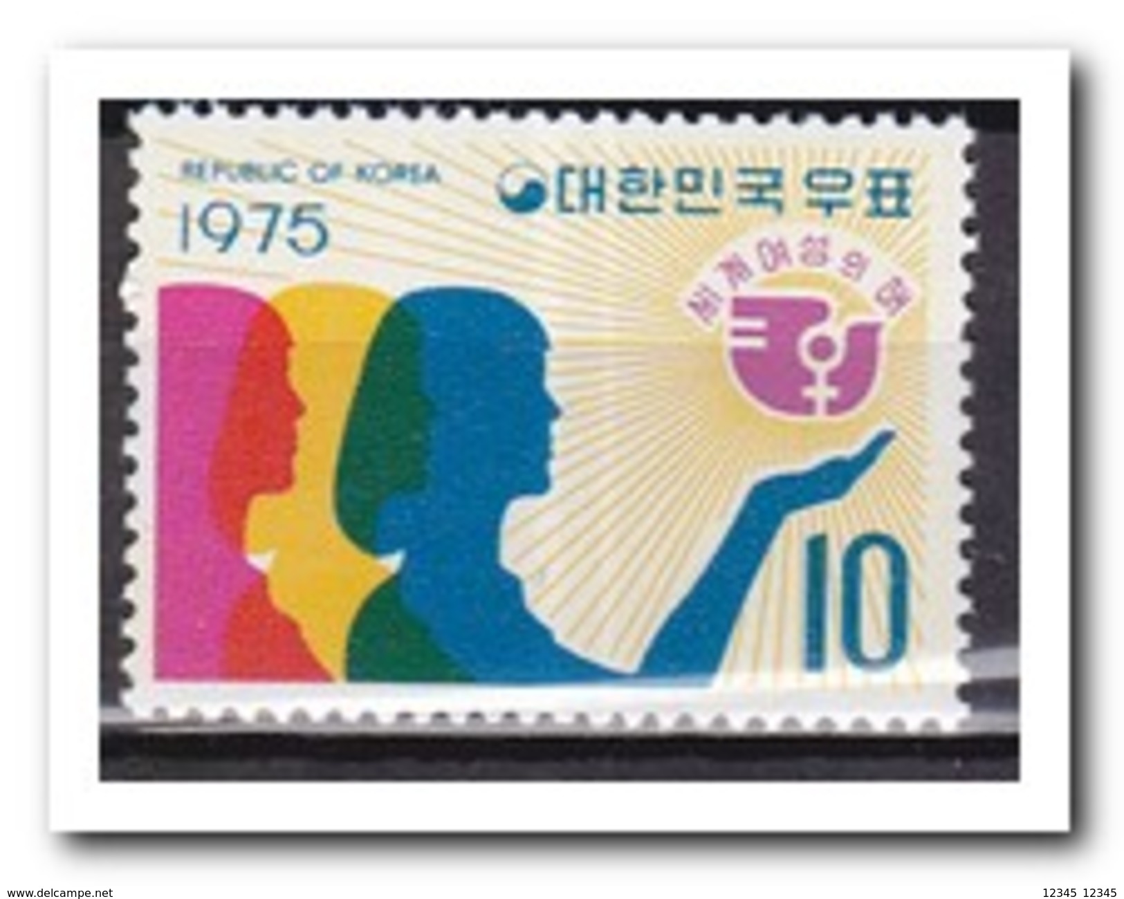 Zuid Korea 1975, Postfris MNH, Year Of The Woman - Korea (Zuid)