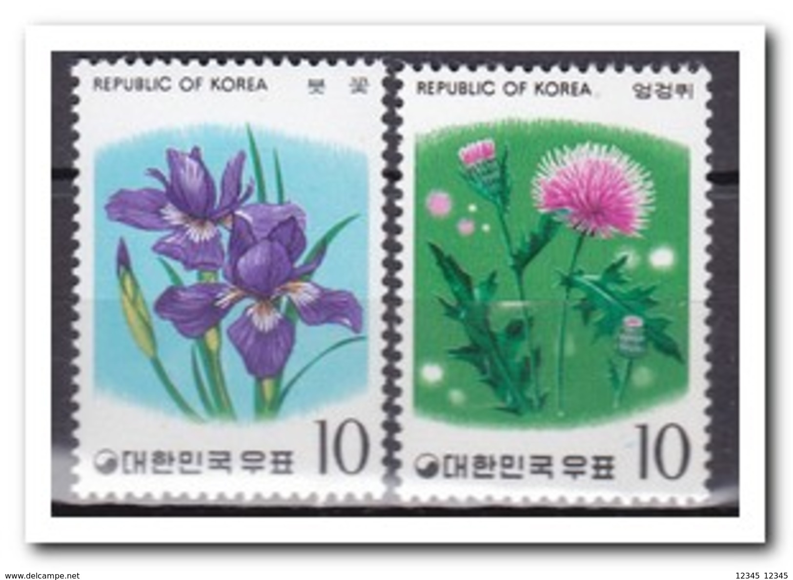 Zuid Korea 1975, Postfris MNH, Flowers - Corea Del Sur