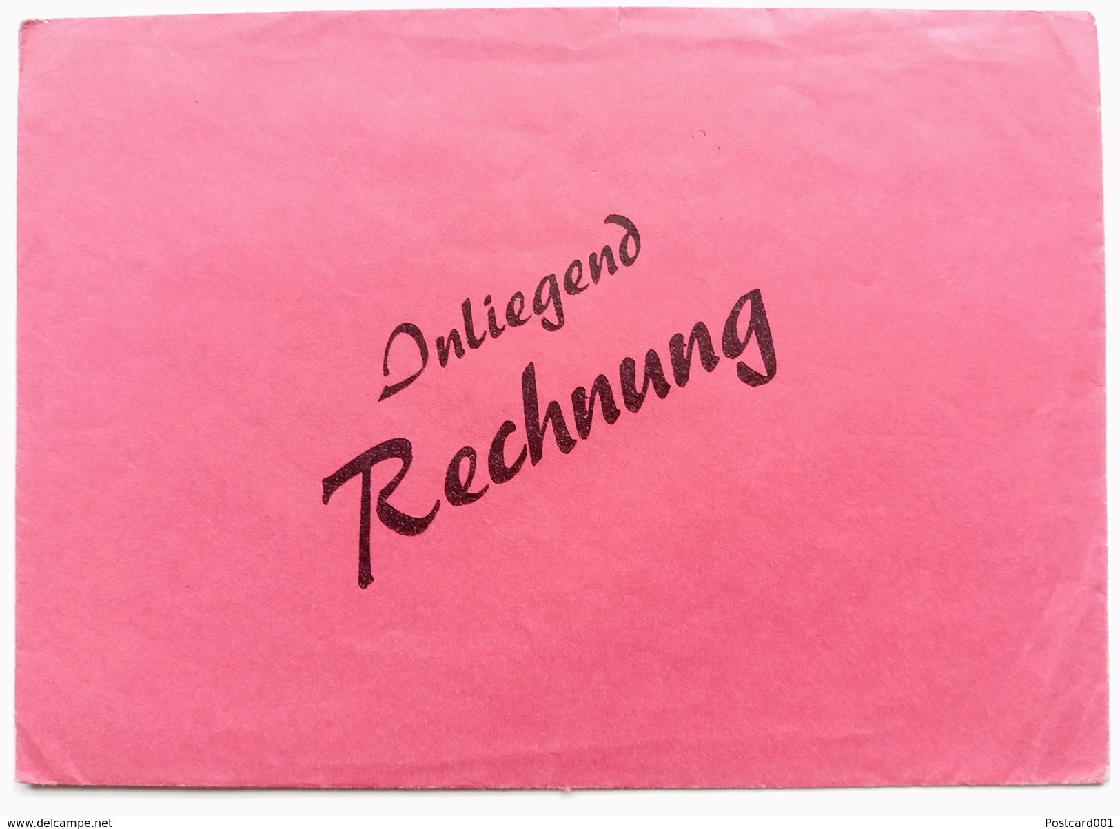 №25 Unused Old Envelope For Business Correspondence -  Inliegend Rechnung - Germany - Andere & Zonder Classificatie