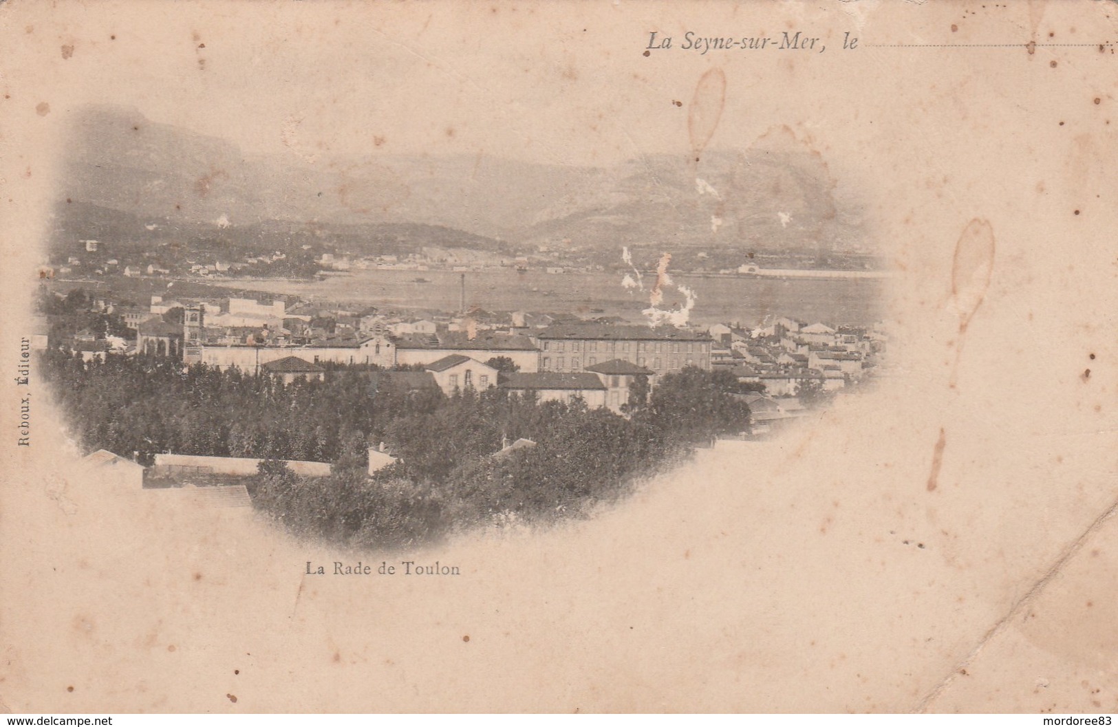 La Seyne - Cpa - La Rade De Toulon   - 2 Scans   -      TDA225 - La Seyne-sur-Mer