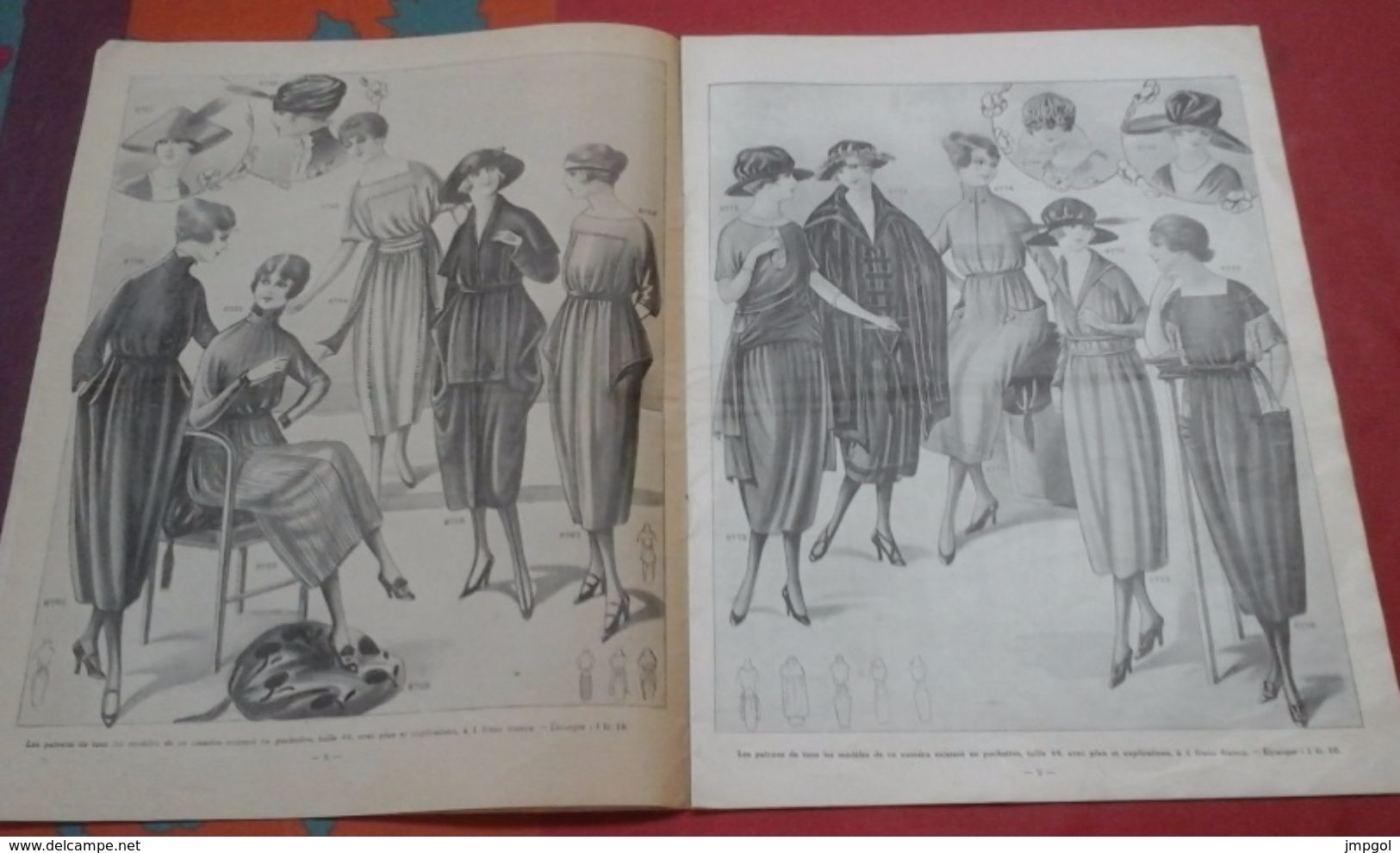 La Véritable Mode Française De Paris N° 56 Février 1920 Vêtements Et Coiffure De Première Communion - Mode