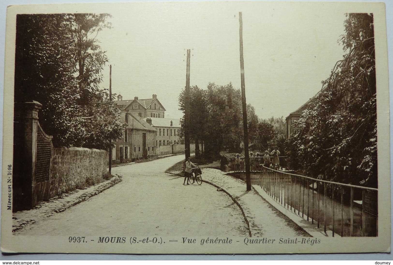 VUE GÉNÉRALE - QUARTIER SAINT RÉGIS - MOURS - Mours