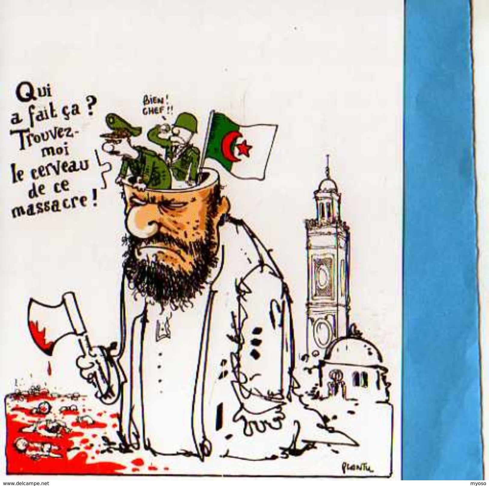 PLANTU  La Guerre Civile En Algerie 22 Decembre 2000 - Plantu