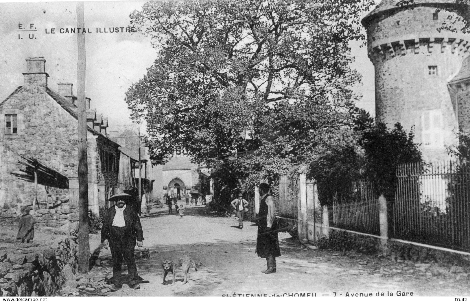 SAINT-ETIENNE-DE-CHOMEIL AVENUE DE LA GARE - Autres & Non Classés