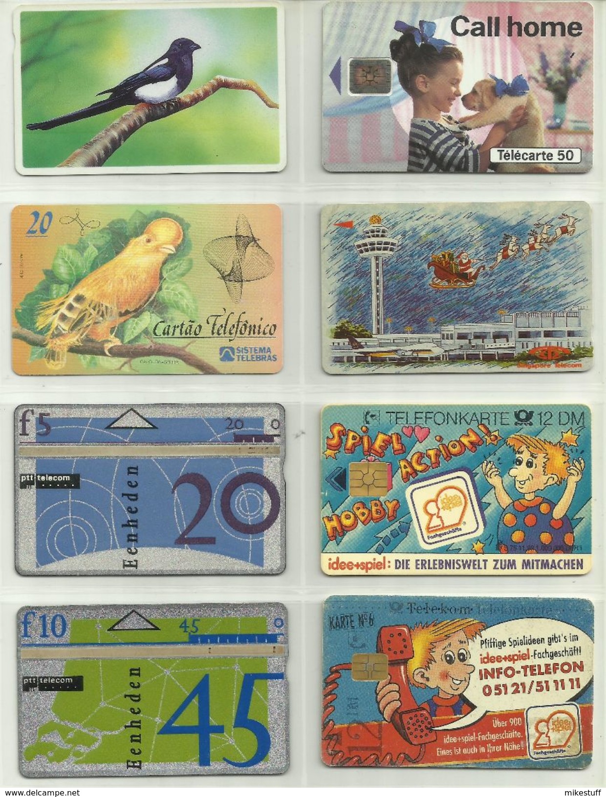 Album Con 60 Tarjetas Telefónicas - Colecciones