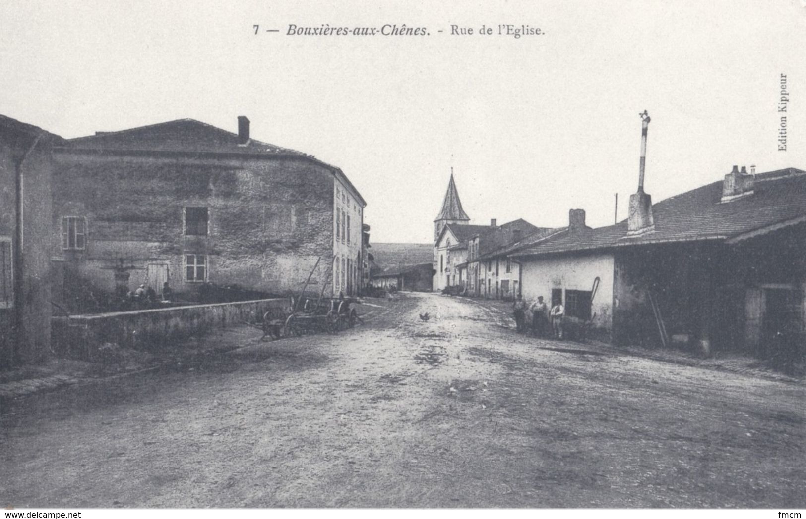 Bouxières-aux-Chênes, ensemble de 10 fac-similés édités vers 1990