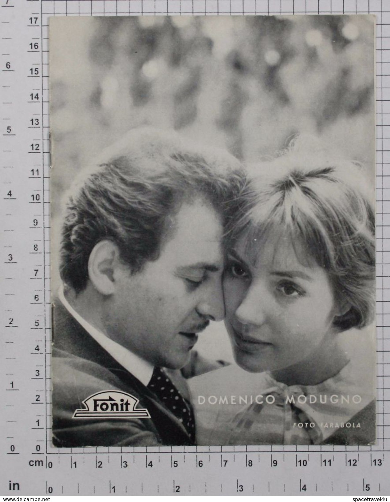 DOMENICO MODUGNO - Vintage PHOTO Booklet (SF-01) - Sonstige & Ohne Zuordnung