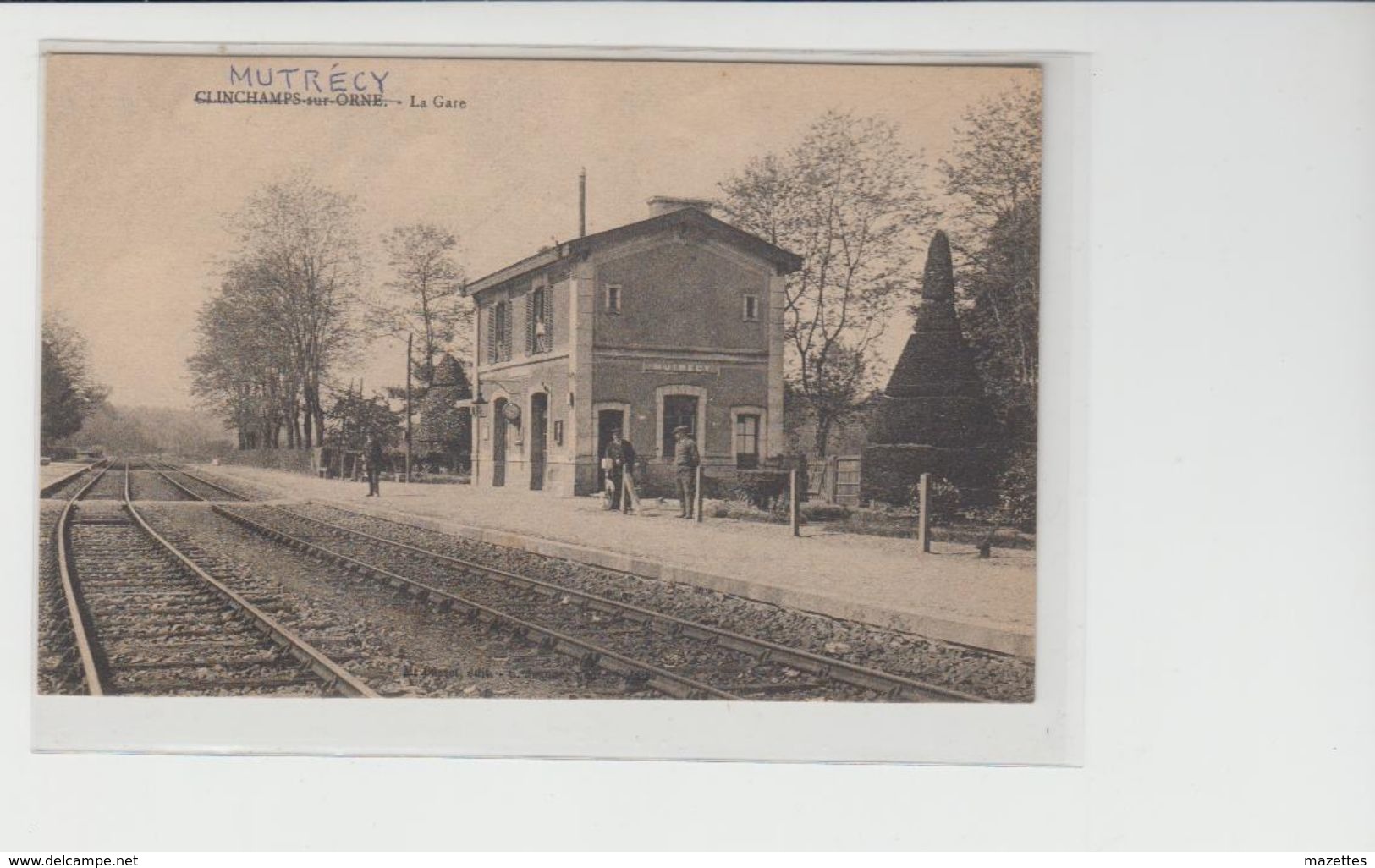 61 MUTRECY CLINCHAMPS SUR ORNE LA GARE  Trés Bon état - Altri & Non Classificati